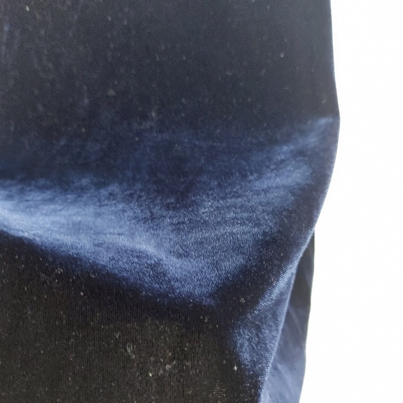 Rhapsody Blue Velvet Maxi Dress - Picture 13 of 14